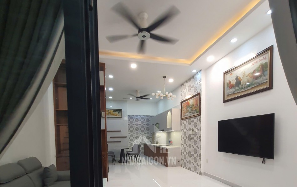 Bán nhà Full nội thất khu dân cư APEC trường thọ thủ đức,TPHCM,LH 0909428959.